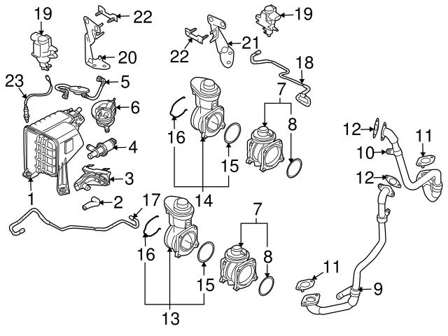 VW EGR Valve - Pierburg 06A131351H