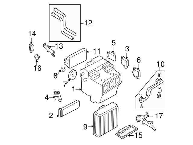 Genuine VW/Audi 4B1820511K HVAC Air Adjustment Control Motor - Audi ...