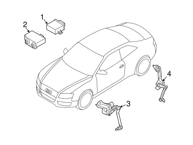 Audi Q5 Suspension Self-Leveling Sensors —