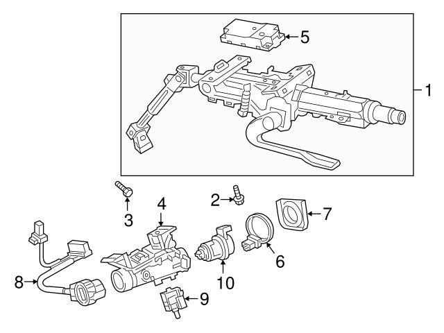 Genuine VW/Audi 5Q1905865 Ignition Switch Connector - VW | 5Q1905865A ...