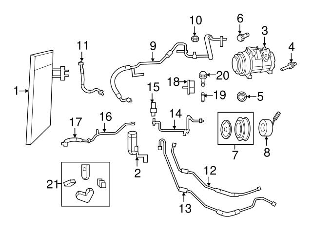 Audi AC Pressure Switch Parts at Discount Prices