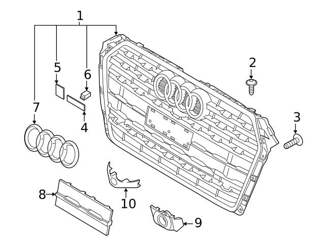Best Selection of Audi A5 Grilles For Sale