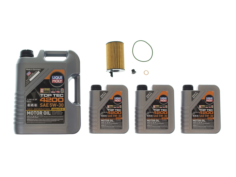 LIQUI MOLY Top Tec 4200 SAE 5W-30 New Generation | 1 L | Synthesis  technology motor oil | SKU: 2004