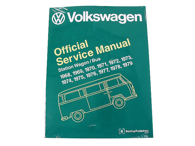 Robert Bentley VW8000279, V279 Repair Manual - Book Version; 1968-1979 ...