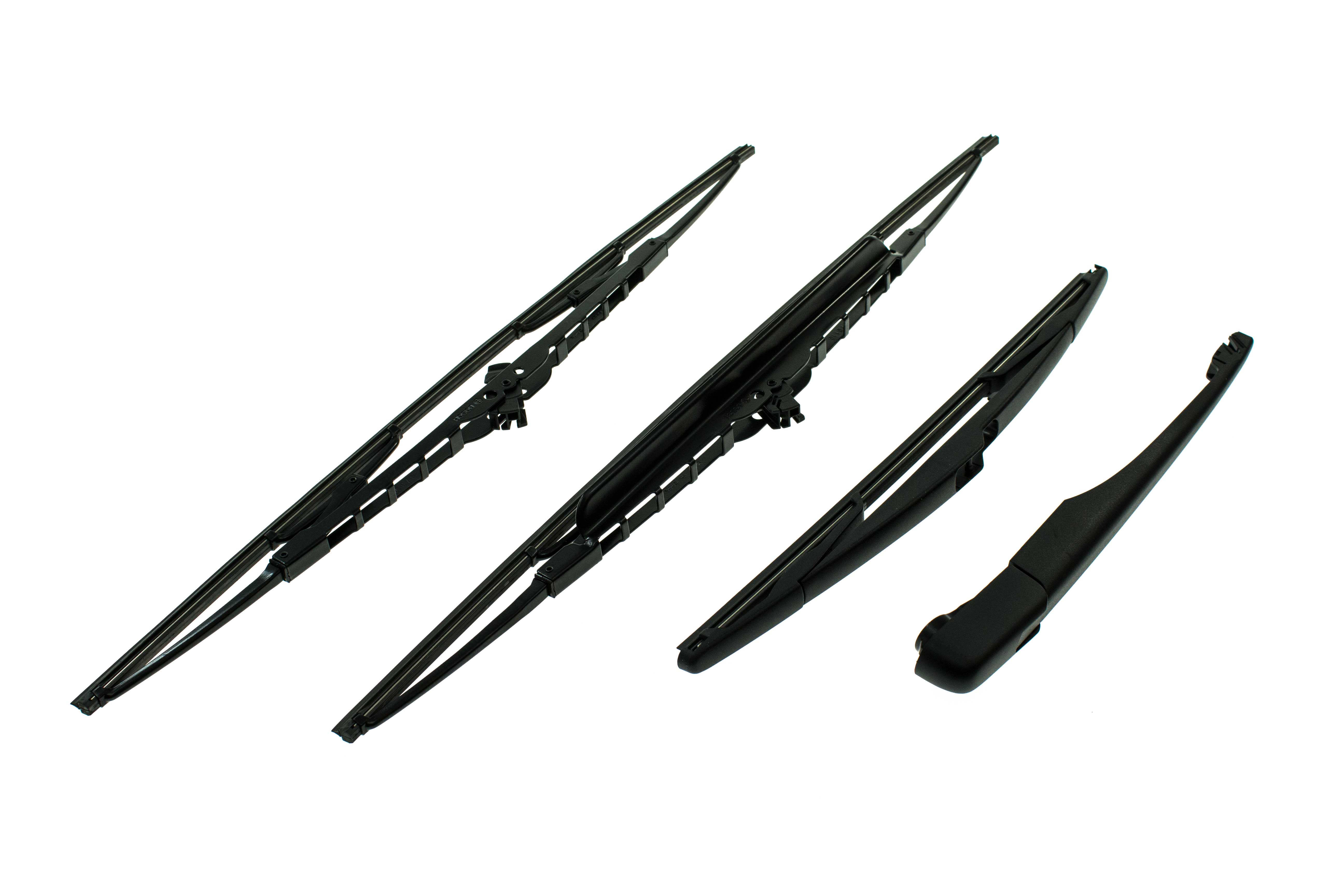 AAZ Preferred X3WIPERKIT Windshield Wiper Blade Set; Front And Rear ...